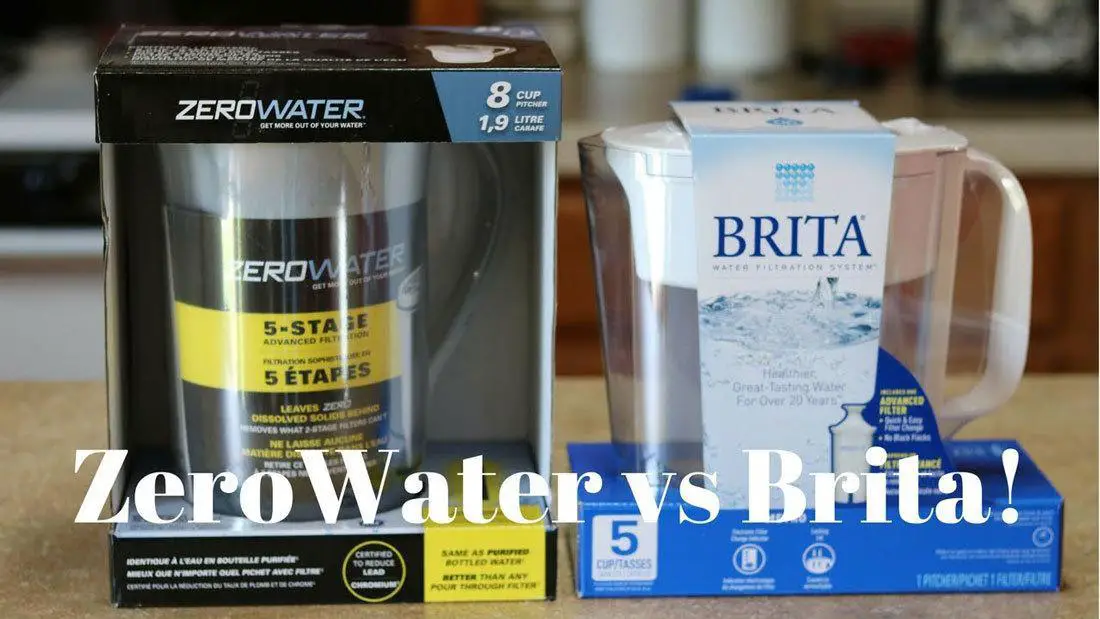 ZeroWater Vs. Brita! Which One Is The Best Water Filter?