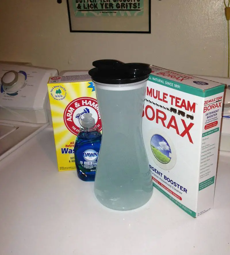 Add-Washing-Soda-To-Water Use Washing Soda Or Lime