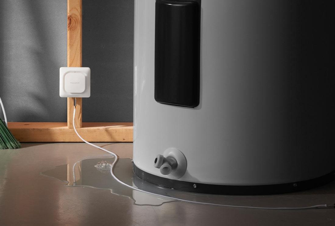 softener leakage detecting