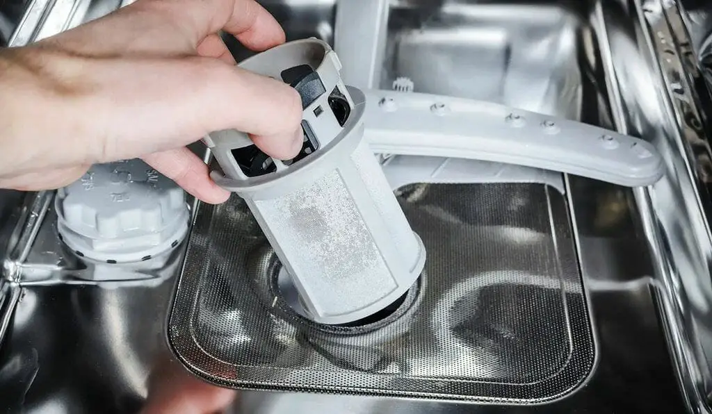 How to clean old whirlpool dishwasher filter Do It Yourself Solutions