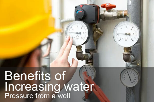 Benifits of increasing water from a well
