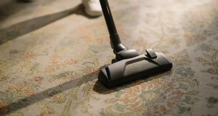 How to clean an area rug with cornstarch